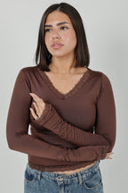 V-Basic Top Full Lace
