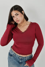V-Basic Top Full Lace