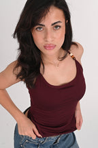 Beaded Halter Top