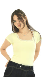 Lace tank top