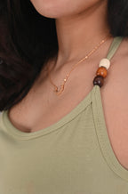 Beaded Halter Top