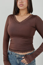 V-Basic Top Full Lace