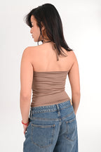 Beaded Halter Top
