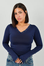 V-Basic Top Full Lace