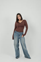 V-Basic Top Full Lace