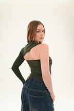 Twist one sleeve