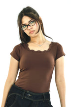 Lace tank top