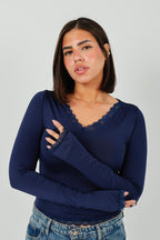 V-Basic Top Full Lace