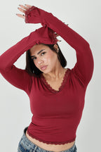 V-Basic Top Full Lace