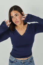 V-Basic Top Full Lace