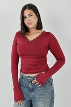 V-Basic Top Full Lace