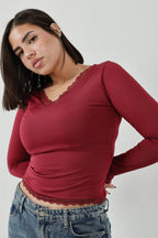 V-Basic Top Full Lace