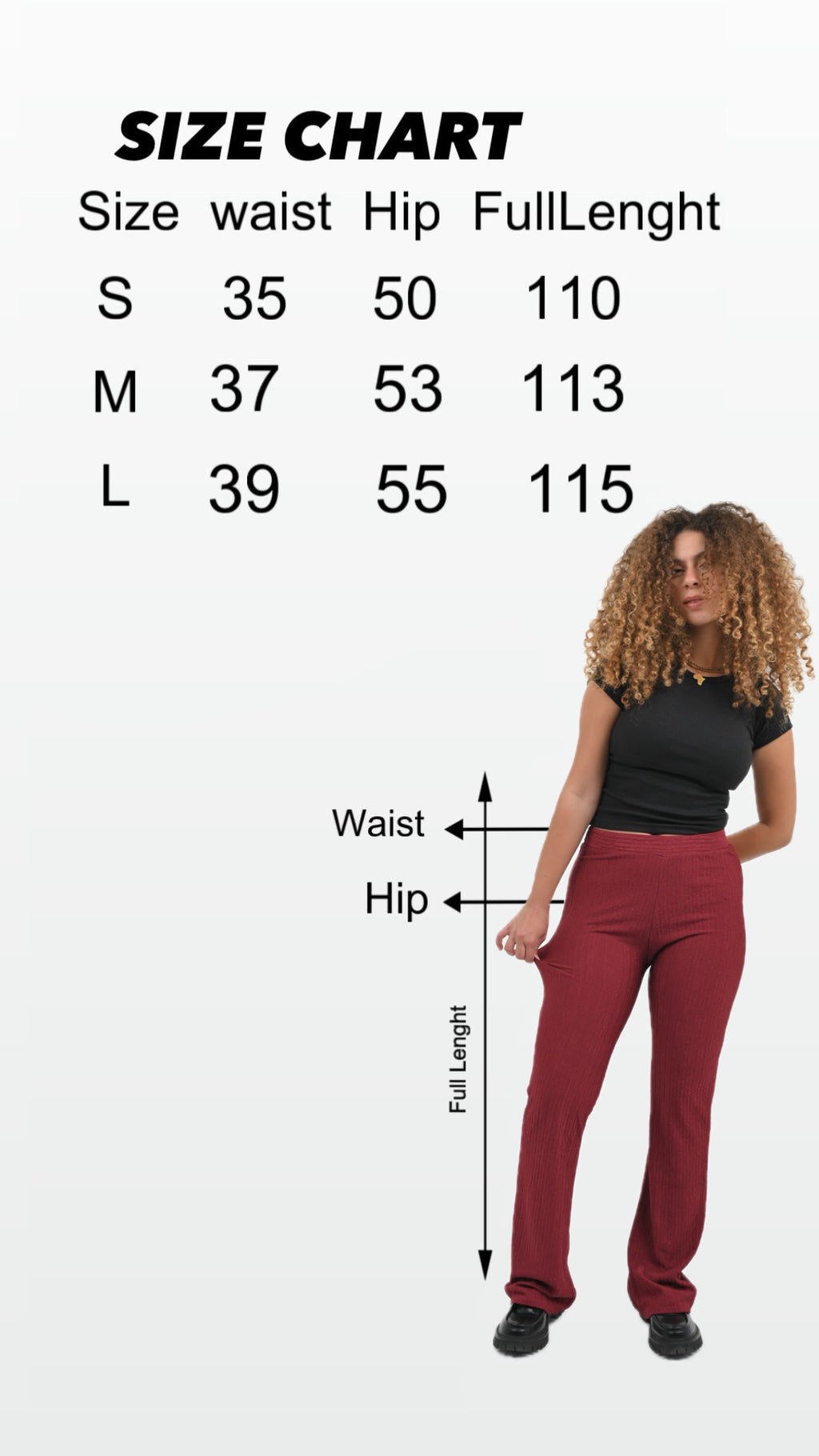 High Waisted Casual Striped Flare pants