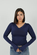 V-Basic Top Full Lace