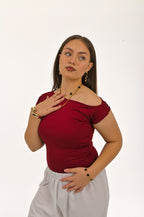 OFF SHOULDER TOP