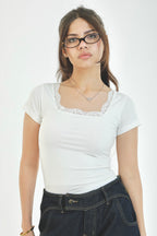 Lace tank top