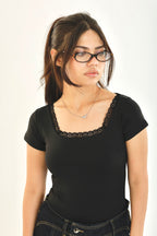 Lace tank top